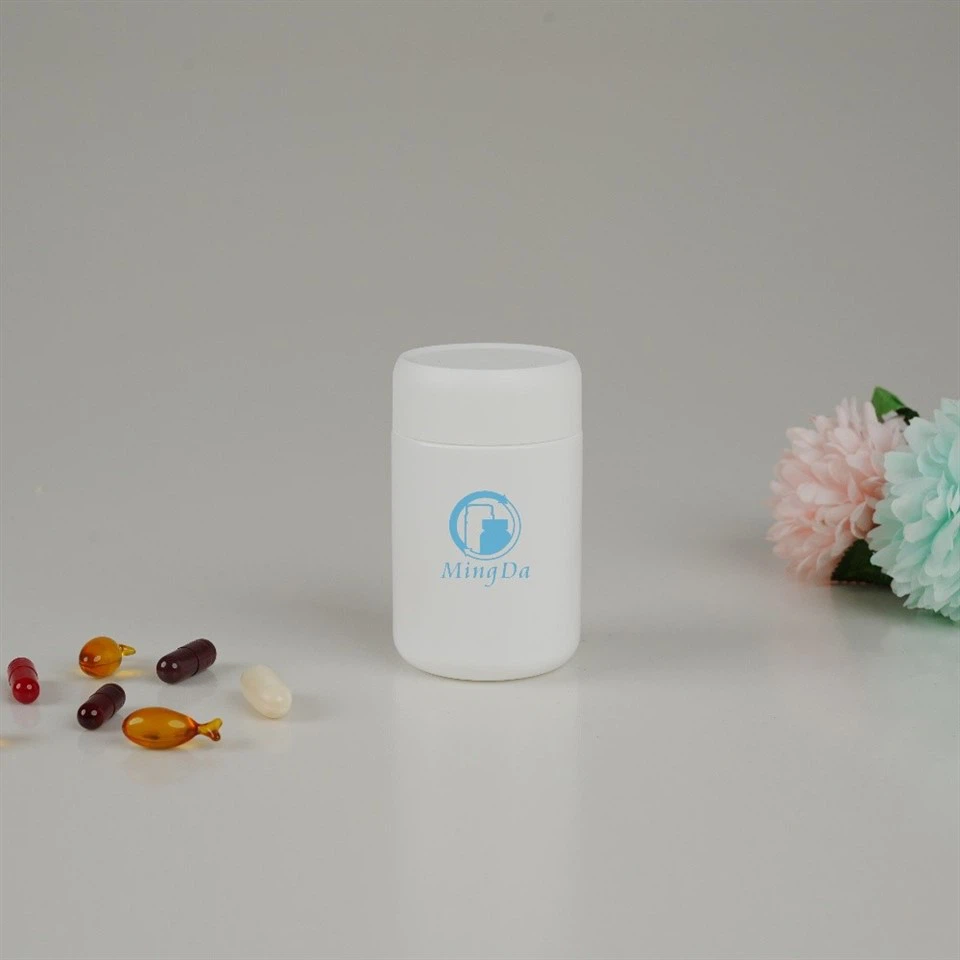 cylindrical capsule storage jar