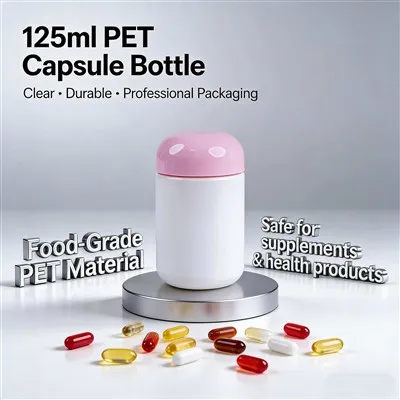 Plastic Capsule Bottle