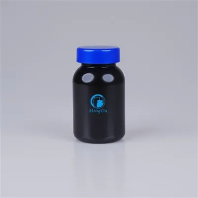 Black Boston Round Bottles