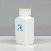 Plastic White Pill Container